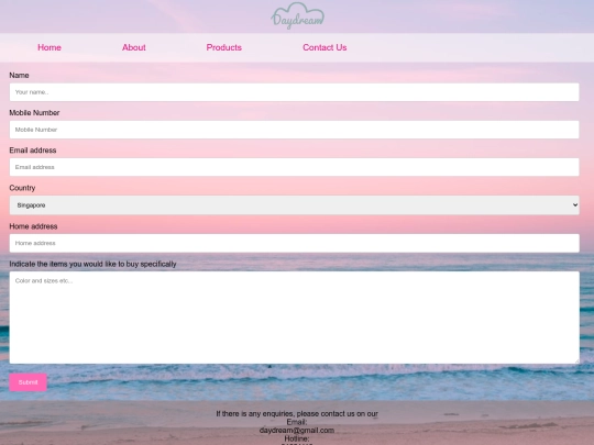 contactus screenshot
