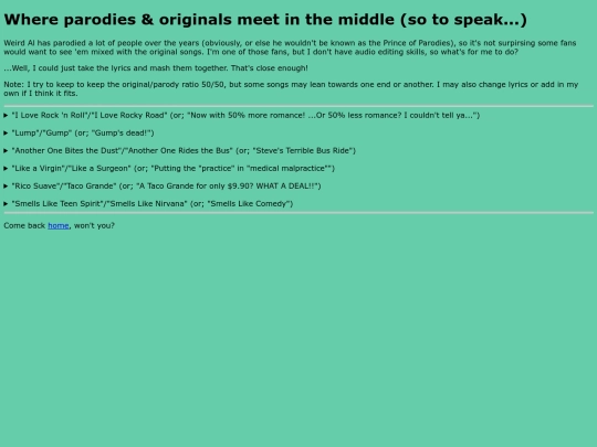 mashup screenshot