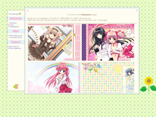 wallpapers screenshot