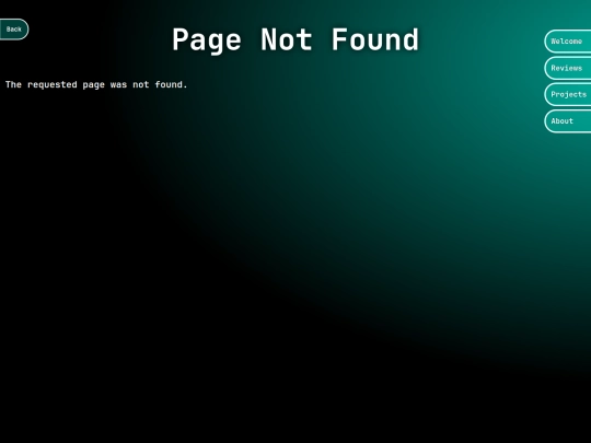 not_found screenshot