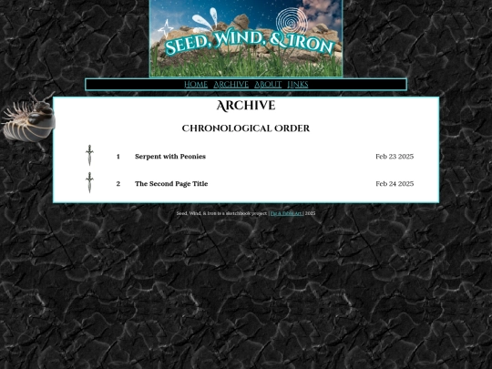 archive screenshot