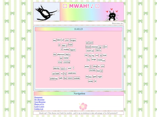 poem screenshot