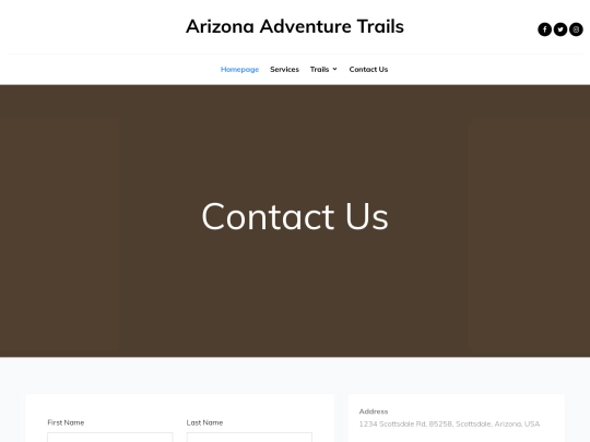contact screenshot