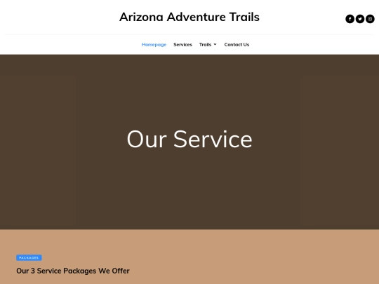 services screenshot