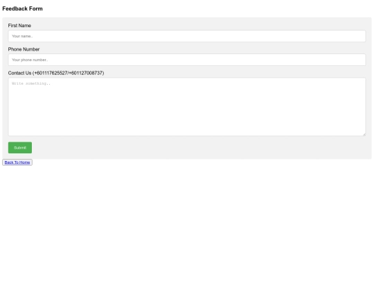 contact screenshot