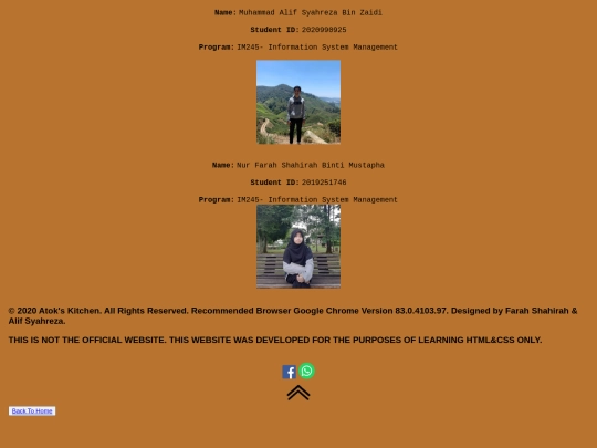 students screenshot