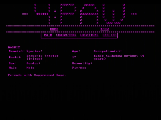 4paw/char/baskit screenshot