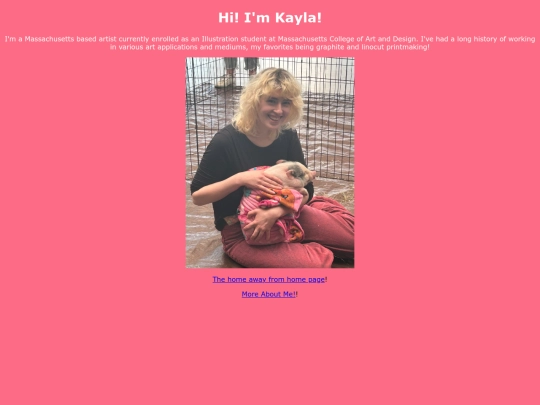 About/Aboutme screenshot