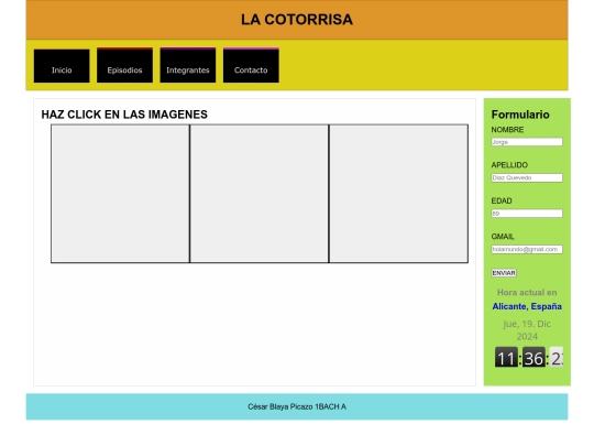Contacto screenshot