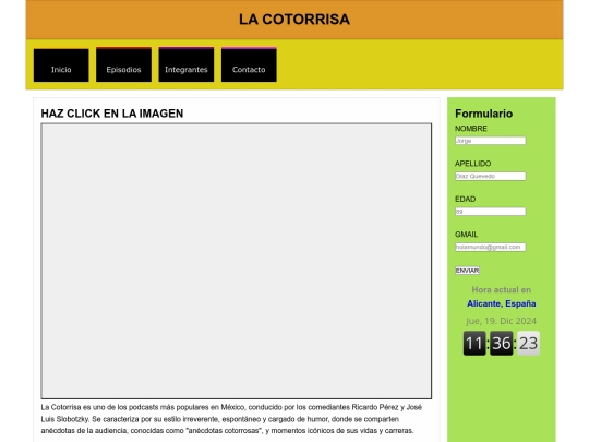 index screenshot
