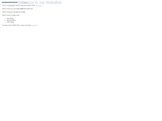 welcome screenshot