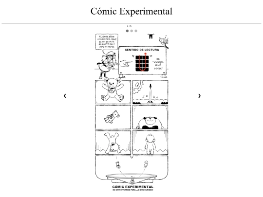 comics/experimental screenshot