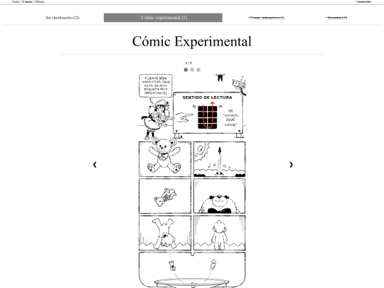 comics/experimental/old_index screenshot
