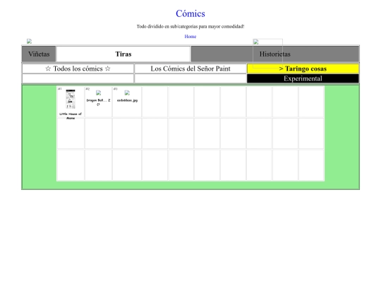 comics/taringo/taringo screenshot