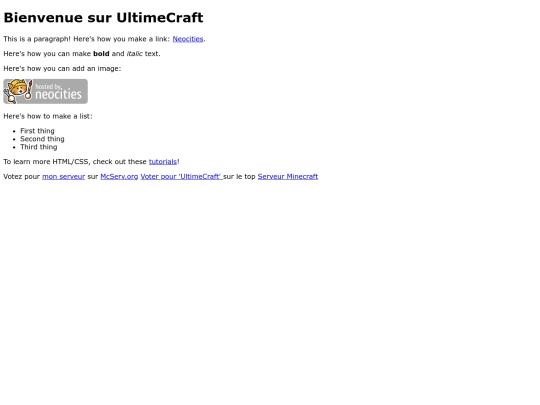 index screenshot