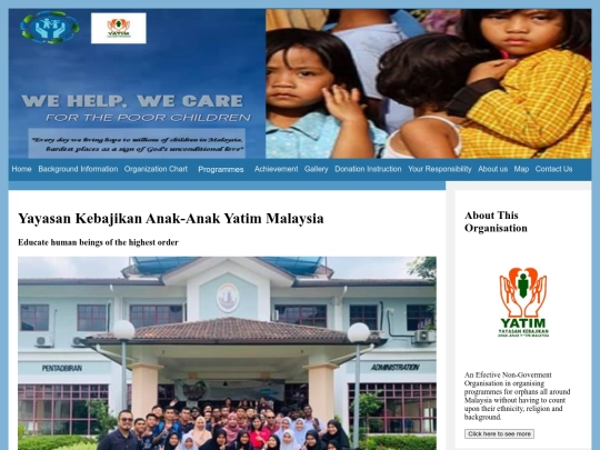 Home Page  screenshot