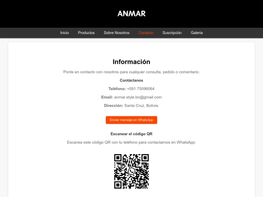 contacto screenshot