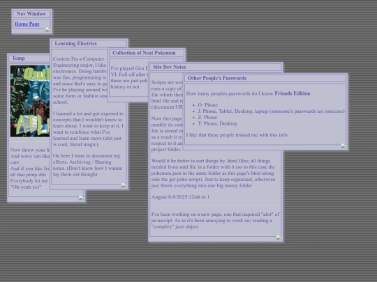 Layout.Old/V.1/overlapping windows/Assorted screenshot