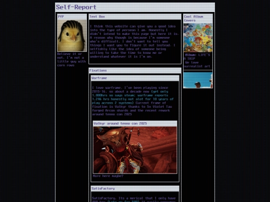 Layout.Old/V.2/SelfReport screenshot