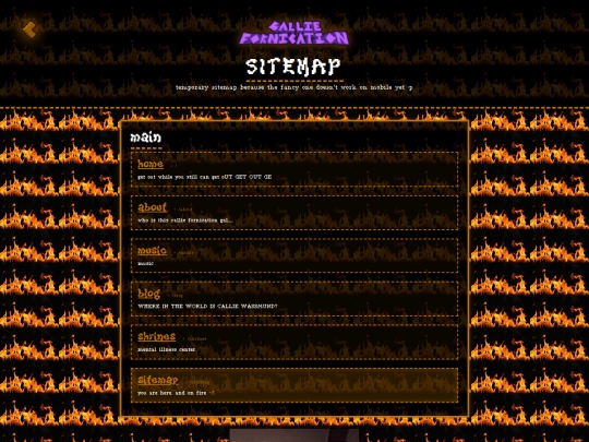 sitemap screenshot