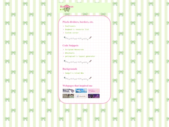 resources screenshot