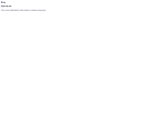 blog screenshot