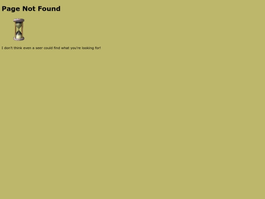 not_found screenshot