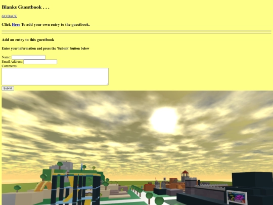 guestbook screenshot