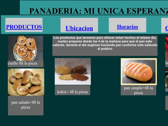 PRODUCTOS screenshot
