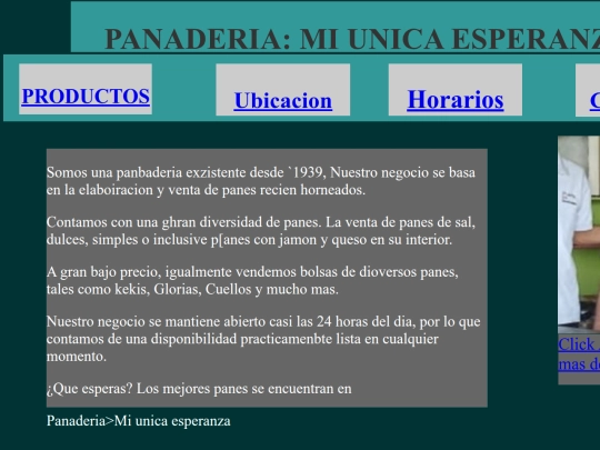 conocenos screenshot