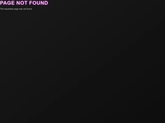 not_found screenshot