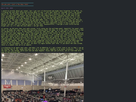 blog screenshot