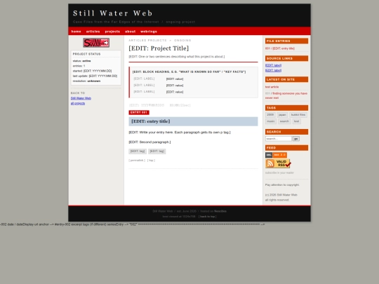 _template-project screenshot