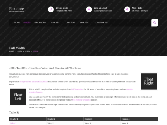 pages/full-width screenshot