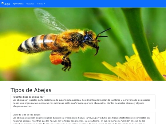 Tipos de Abejas screenshot