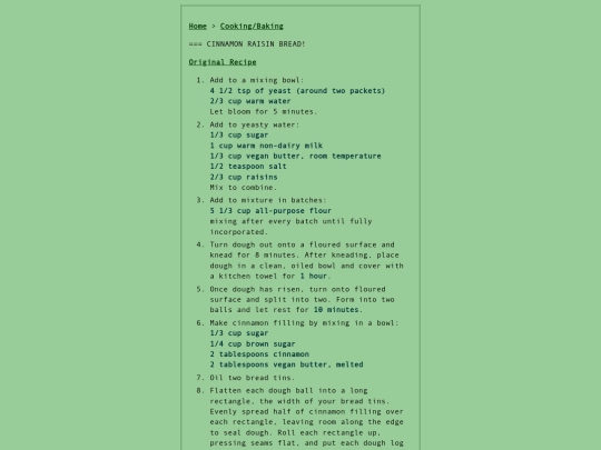 cooking/cinnamon_raisin_bread screenshot
