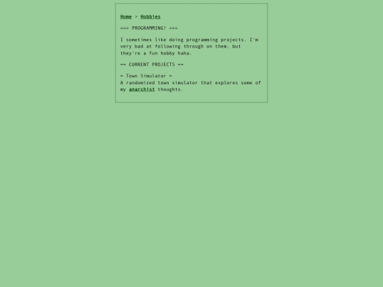 programming screenshot