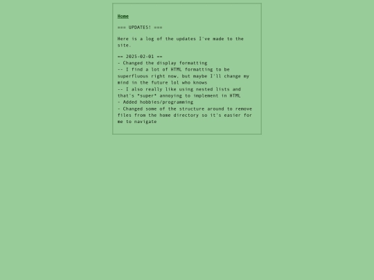 update screenshot