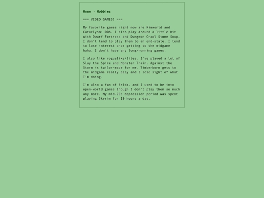 videogames screenshot