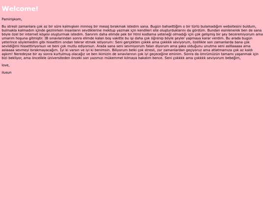 message screenshot