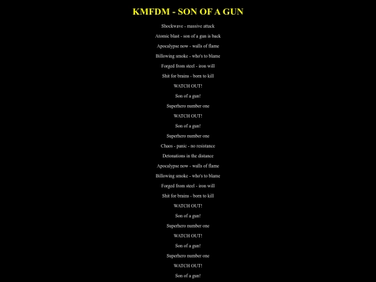 kmfdmsonofagun screenshot