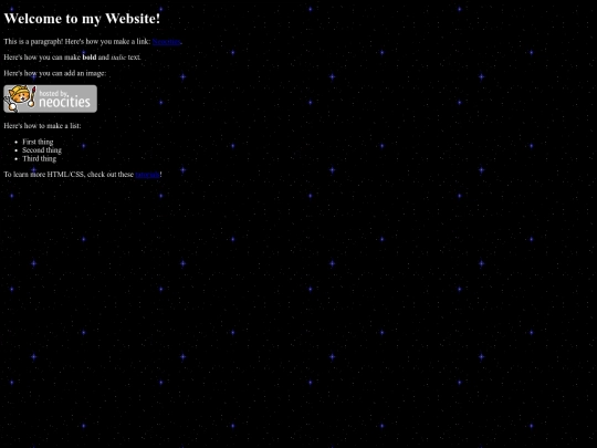 test screenshot