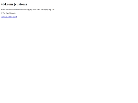 not_found screenshot