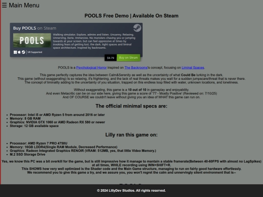 home/LDS Recommends/Pools_Free_Demo screenshot