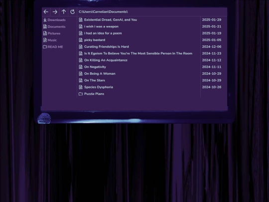 carnelian screenshot