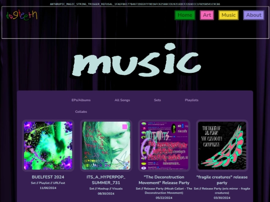 music/sets-alt screenshot
