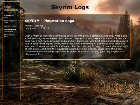 skyrim screenshot