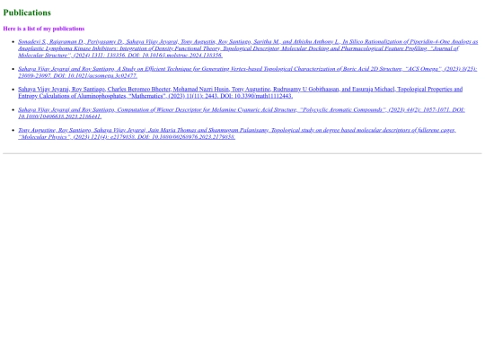 publications screenshot