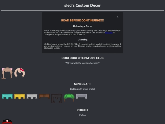 decor screenshot