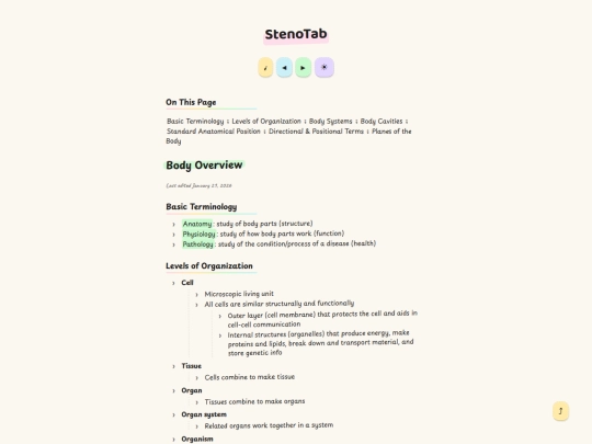 medical/body-overview screenshot